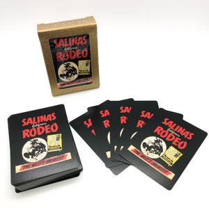 California Rodeo Salinas Playing Cards